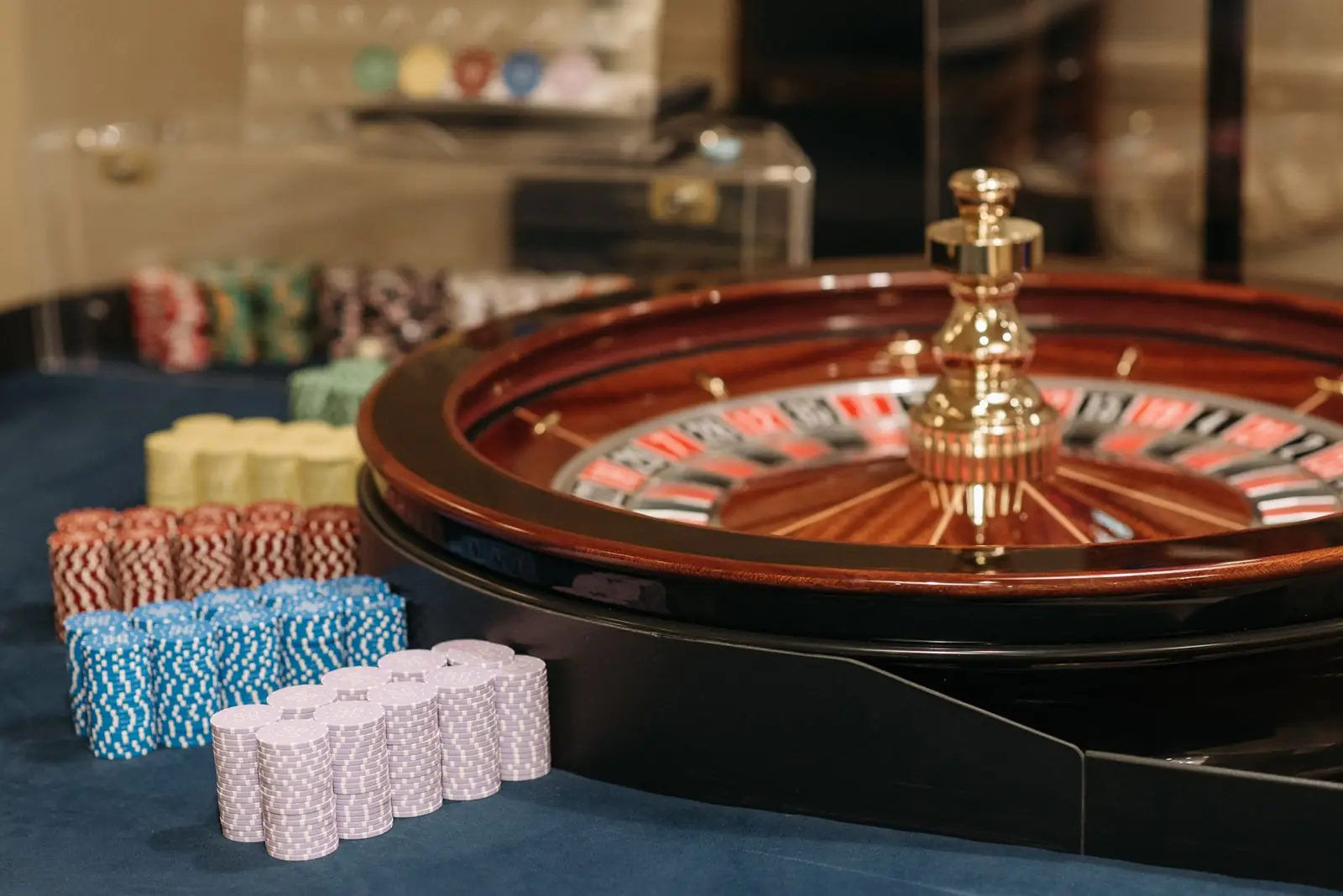 Casino floor at Xenalia Grand Lodge